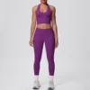 Purple  bra+pants