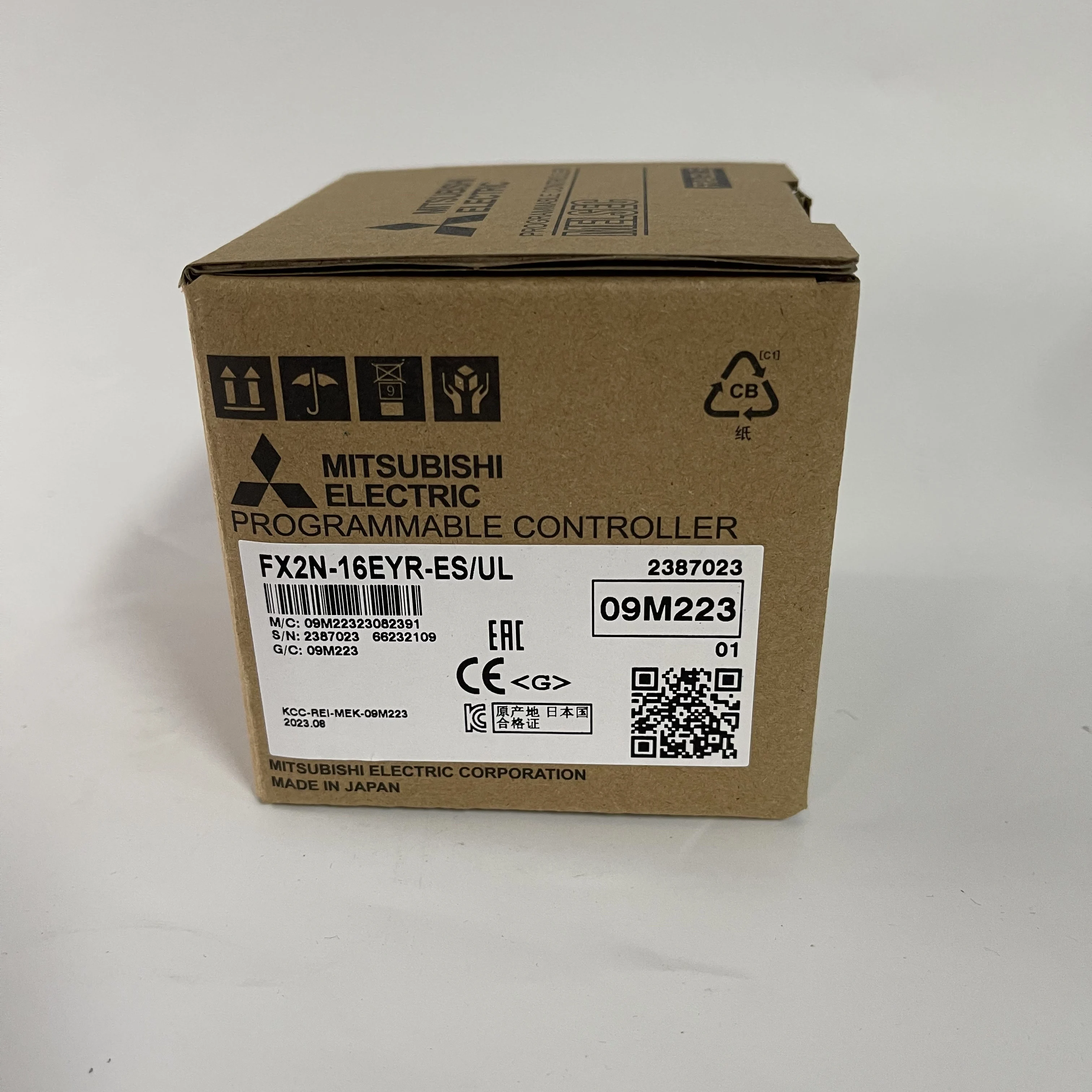 Mitsubishi PLC Digital Output Module FX2N-16EYR-ES/UL Mitsubishi PLC Digital Output Module FX2N-16EYR-ES/UL