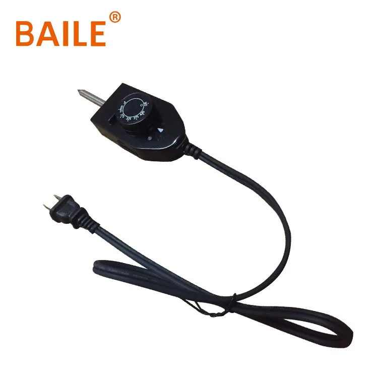 BAILE Adjustable Thermostat Cord Controller Only for Electric Smoker Grill Element