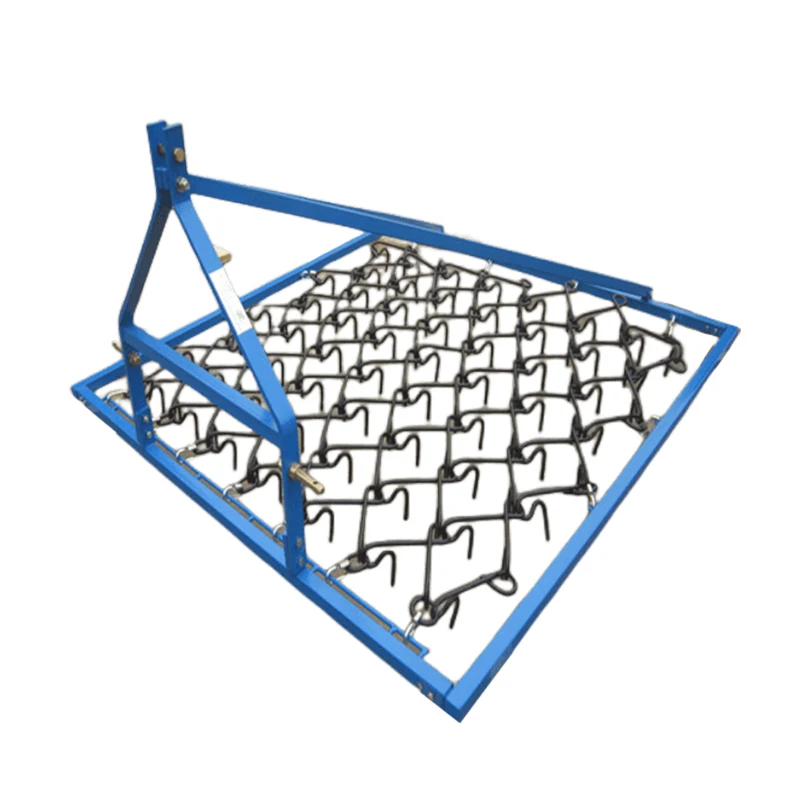 3 Point Hooked Spring Tooth Drag Harrow for Tractor
