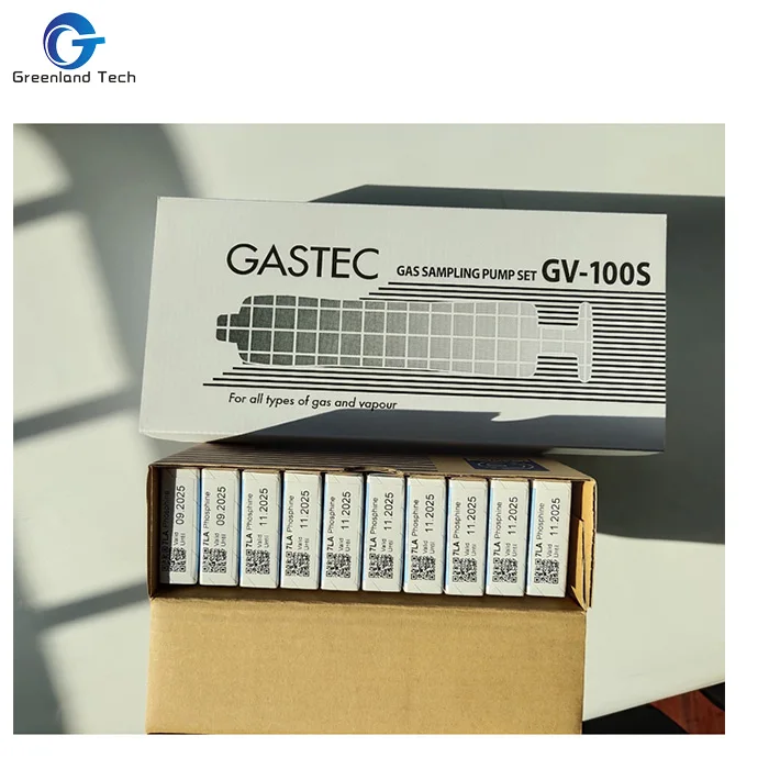 Pompa Di Campionamento Gas Gastec GV-100S Con Custodia E Accessori - Usata Ma In Ottime Condizioni