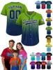 Neon Green Navy