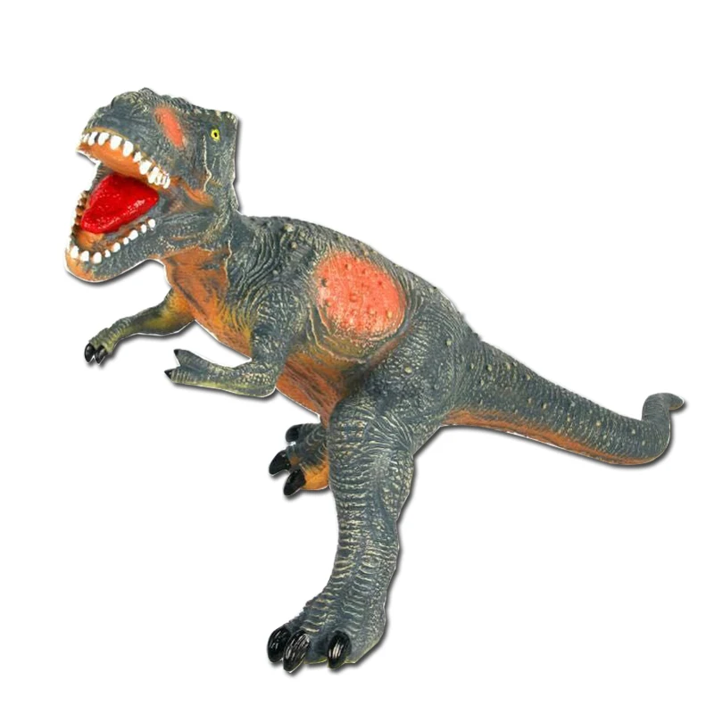 vinyl big dinosaur with ic sound soft material tyrannosaurus toy