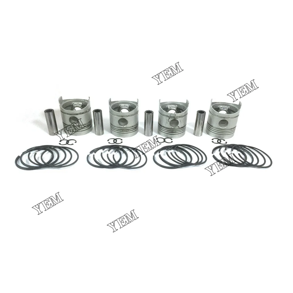 Brand New C201 Cylinder Piston Kit With Piston Ring Fit for Isuzu Engine. 2