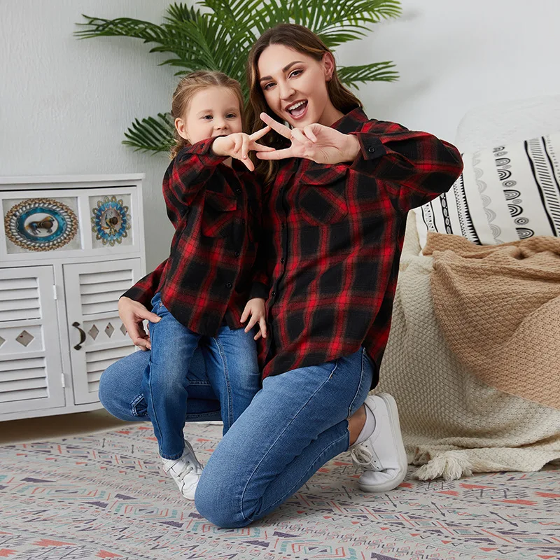 Family Outfits Matching Mother-daughter 