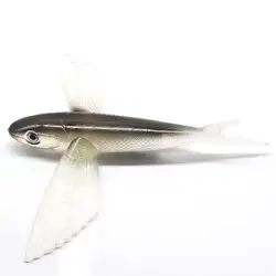 ไบโอนิคบินใต้น้ำมันทะเลตกปลาเหยื่อนุ่มปลาทูน่าล่อเหยื่อ21cm/124g  ปีกใหญ่ปลาเครื่องบินปลา