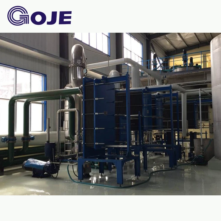 Multi Effect Evaporator System Forced Circulation Evaporator Sugar and Salt Evaporation Crystallization