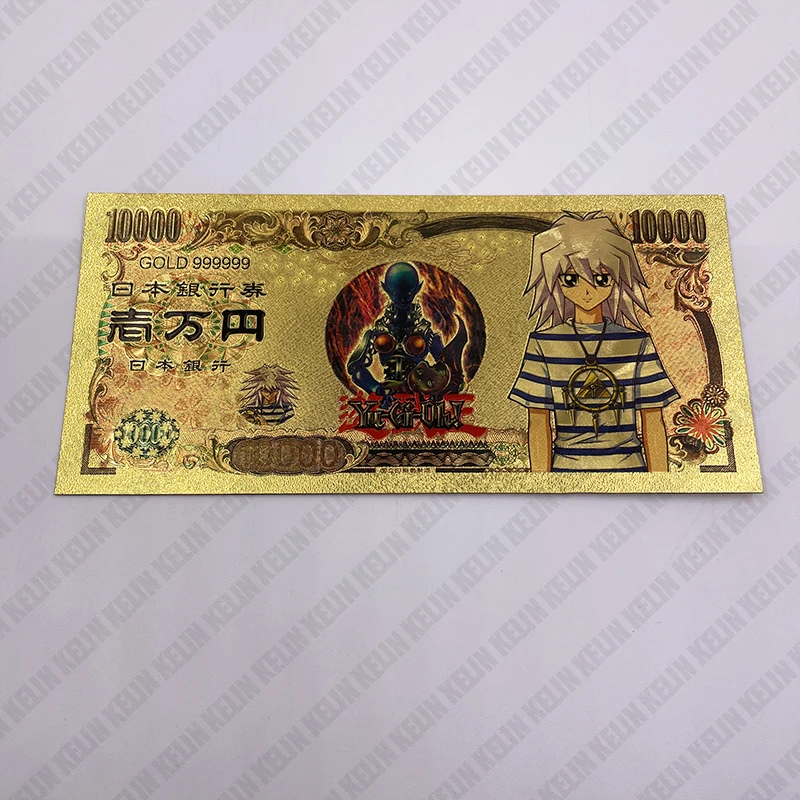 Yu-gi-oh! Golden Card Anime Banknotes - Collectible Gifts Yu-gi-oh! Golden Card Anime Banknotes - Collectible Gifts