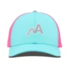 Lake Blue and Hot Pink