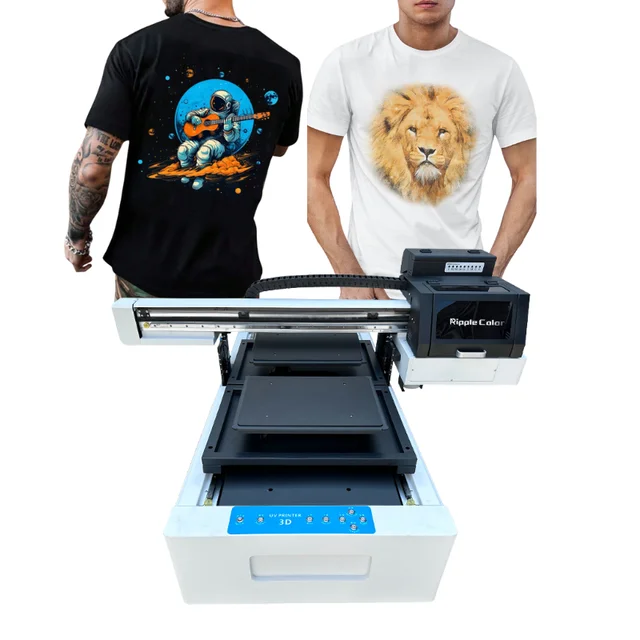 A1 A2 DTG printer dual pallet large size double t-shirt printing machine fast speed dtg printer
