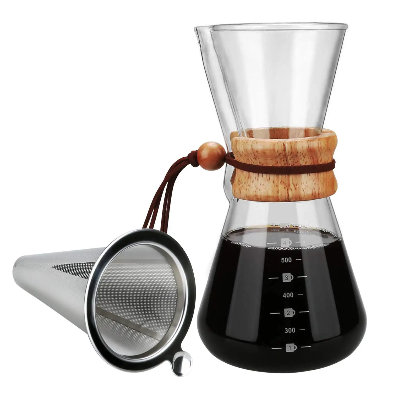 yoshan chemex fabricants coffee 800 ml