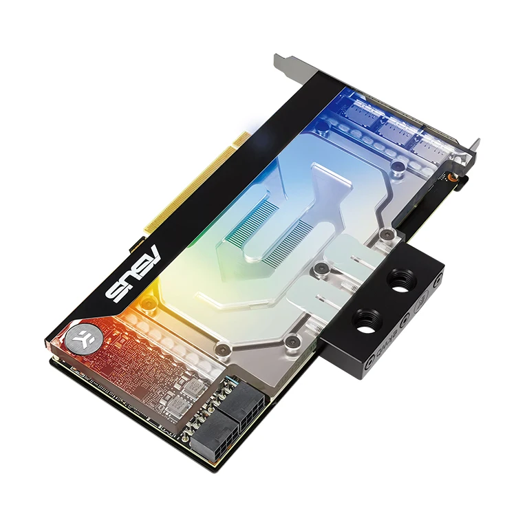 Rtx 3090 Asus Geforce Rtx 3080 Ekwb Graphics Card Asus Rog Strix - Main Image