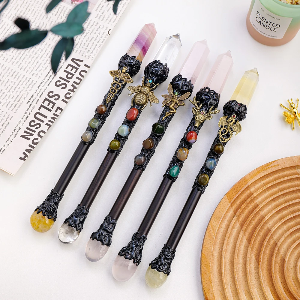 Wholesale Colorful Crystal Wand for Home Decoration - Fairy
