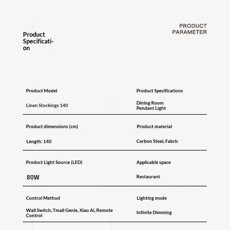 Specifications