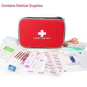 Custom shockproof waterproof Outdoor emergency medical kit set bag with supplies hard eva first aid case