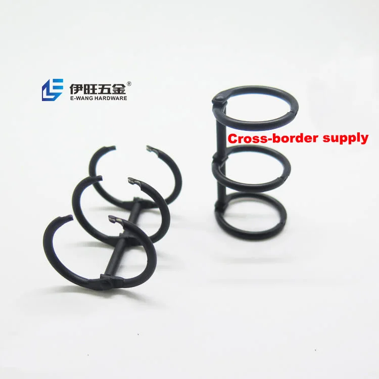 YIWANG, металлическое черное кольцо-переплет для книг 30 мм, Круглый календарь для стола