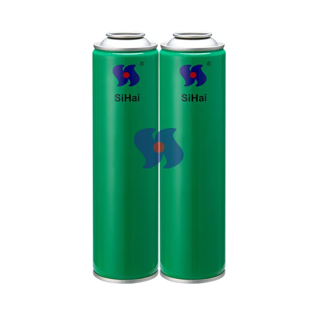 High Quality D52mm Neck-In CMYK Customized logo empty Aerosol Tin Can