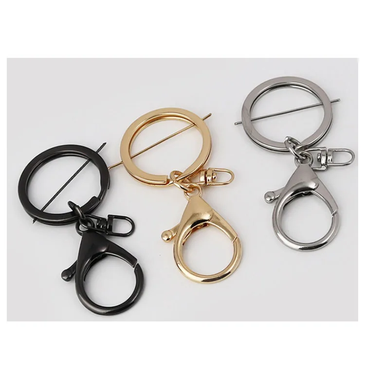 High Quality Metal Lobster Clasp Key Hook Swivel Clasp Keychain Swivel