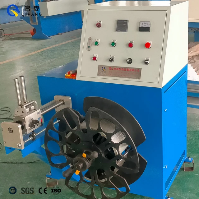 AWG PE/PVC/ TPU Rope Cable Extrusion Line CNC Coiling Machine and Cable Winder Automatic Coiler Winding Machine