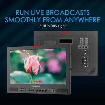 SEETEC ATEM156S-CO 15.6 Inch Portable Broadcast Monitor OEM Factory Wholesale with Logo Customization 3G-SDI Full HD detail image