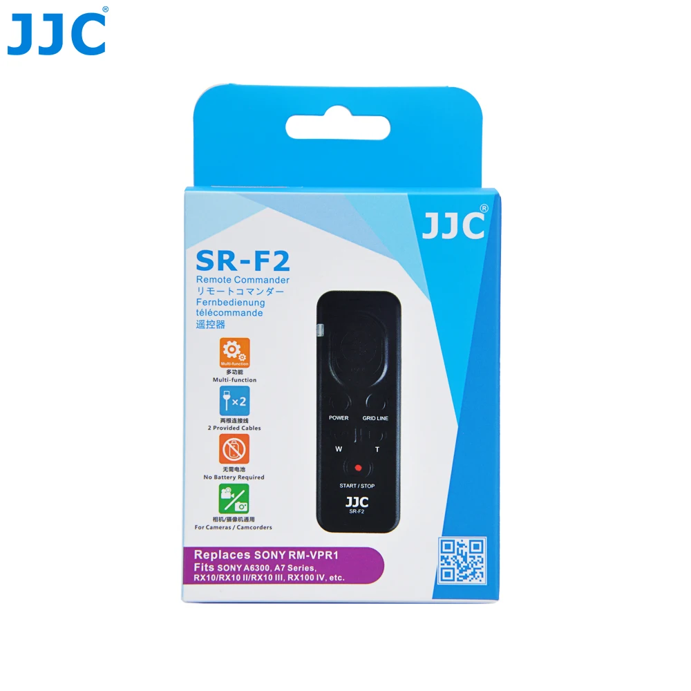 JJC SR-F2 Remote Commander Control Sony Cameras Camcorders