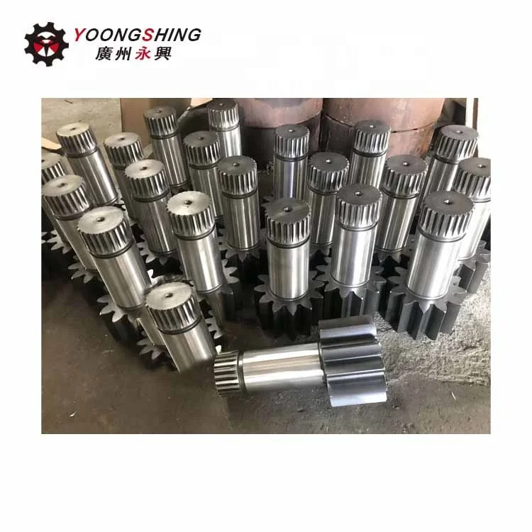 エンジン部品 ステンレス製 冷却装置用 付属品完備 EC55 Swing Motor Reduction Gear Box Final Drive Device Shaft