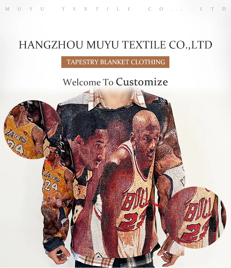 Custom Woven Blanket Throw Tapestry Blankets Sweater Custom Tapestry