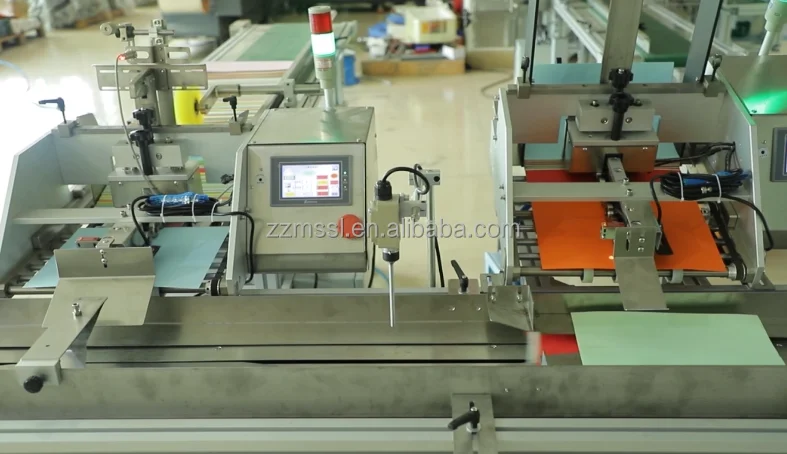 Multi Size Card Paper Counting Machine Notebook Page Feeding Inner Paper Insert Machine