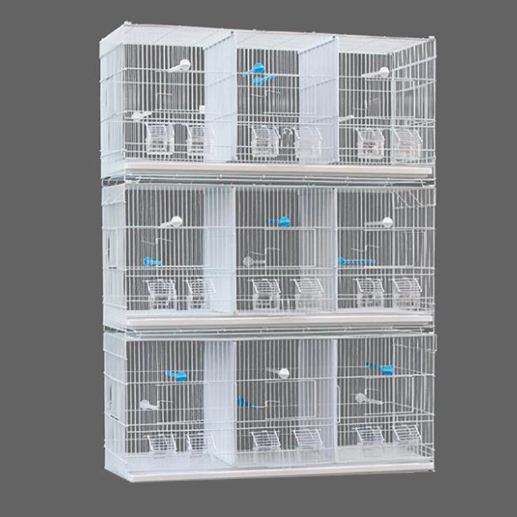 Multi Space Bird Cage High Quality Heavy Duty Wire Steel Breeding ...