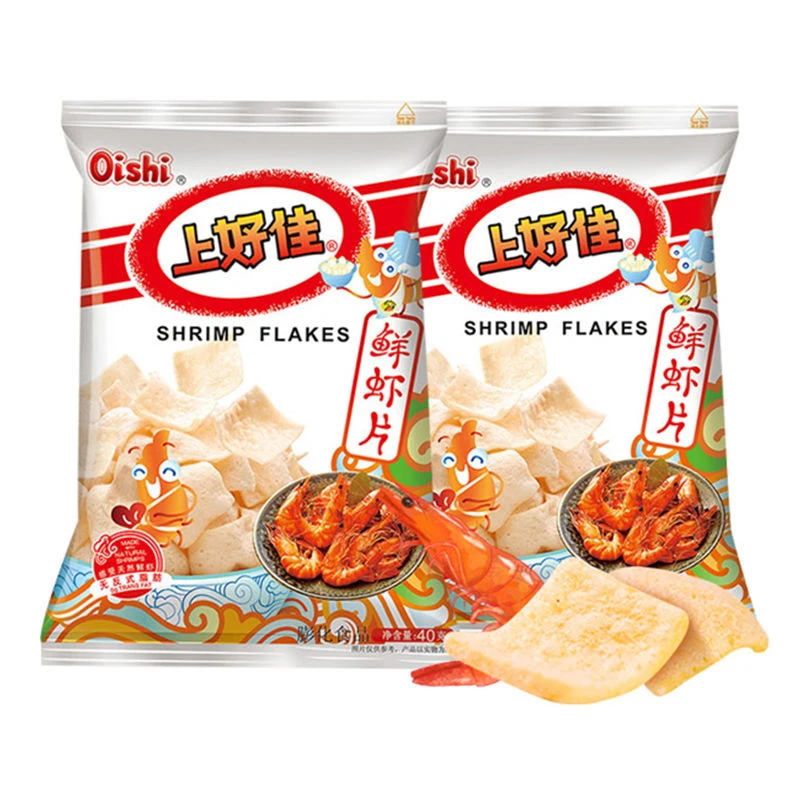 卸売中国のスナック大石エビチップ健康的なエキゾチックな小麦粒