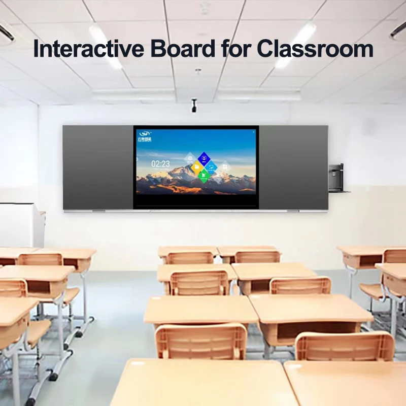 KINGONE 4K Lcd Display Touch Screen Smart White Board All in One Digital Flat Panel 85 Inch Interactive Whiteboard