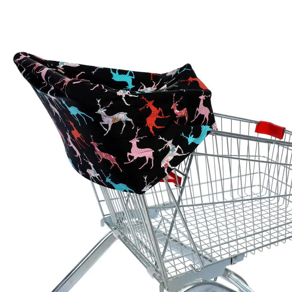 Multipurpose Nursing Covers For Breast Feeding Stretchy Baby Shopping Cart Cover manufacture