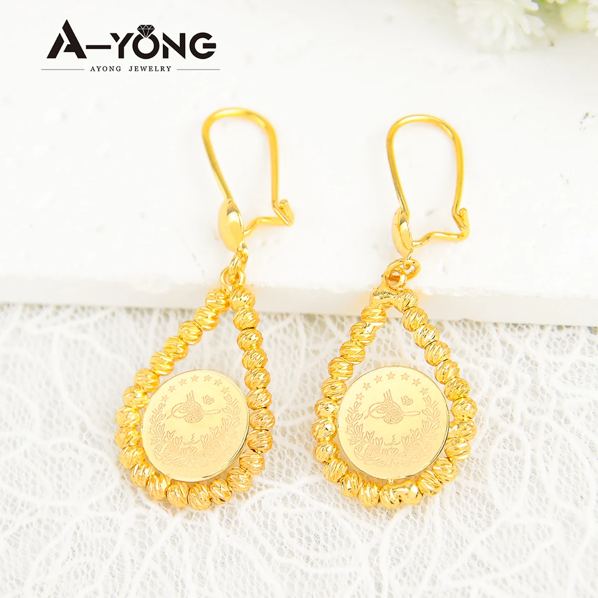 Beebeecraft 20 Kleine Halbcreolen Aus 18k Vergoldetem Messing - Perfekt Für DIY-Ohrringe