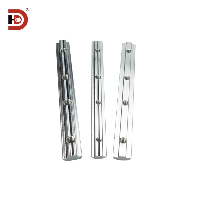 Aluminum Profile Fastening Accessories, Long Strip Connectors, 20/30/4045 Connecting Strips, Docking Extension groove Nuts supplier