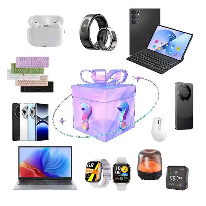 Christmas Lucky Electronic Surprise Unboxing Excitement Mystery Blind Box Drones Speaker