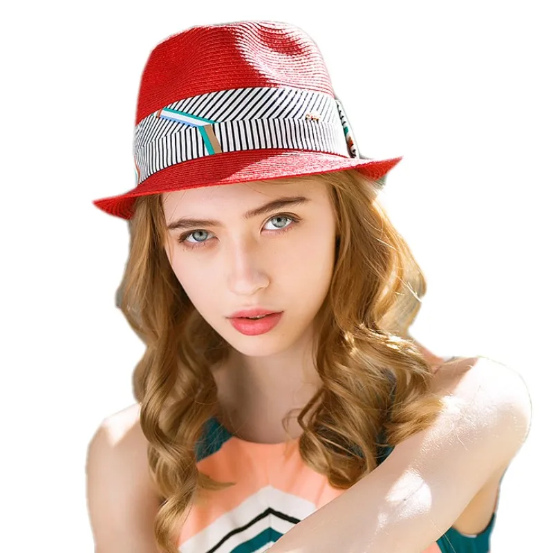 women's beach trilby hat