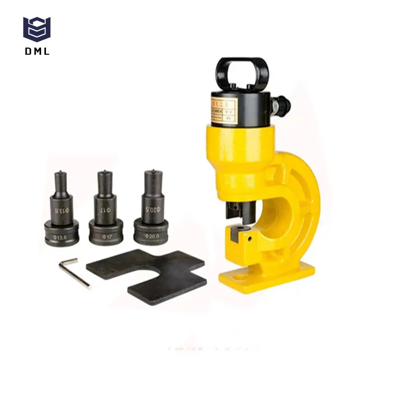 High Safety Level CH 60 Portable Steel  Hydraulic Punching  Machine