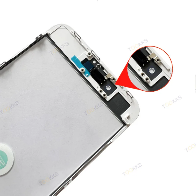 Высококачественное Переднее стекло для мобильного телефона OCA рамка 3 в 1 iPhone 8 X XS Max XR 11 12 13 Mini PRO
