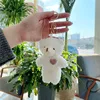 Bear golden buckle pink heart