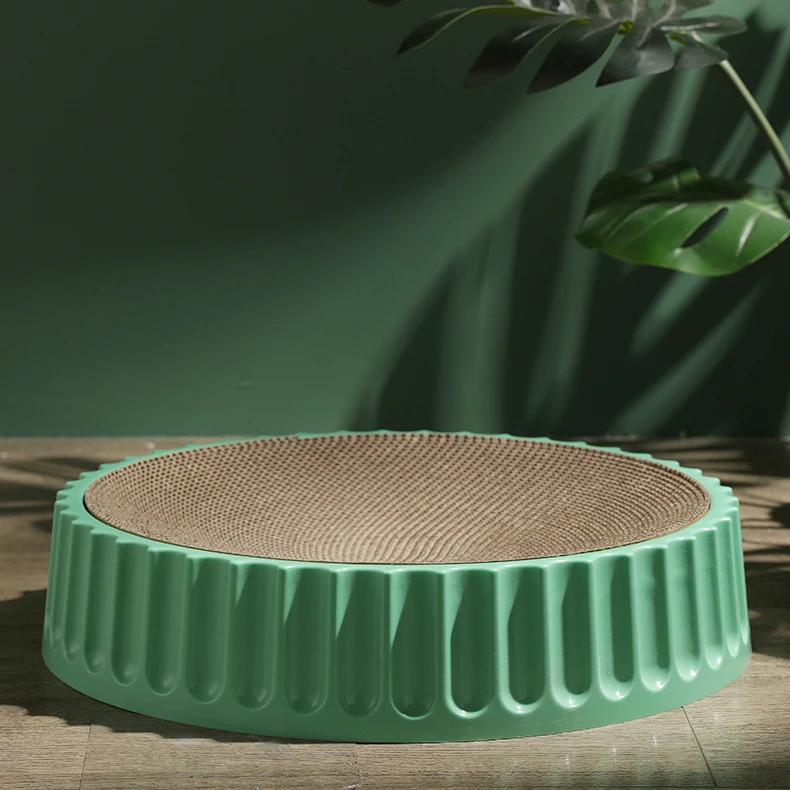 Custom Cat Scratching Post Round Pet Bed Sleeping Cat Grinding Claw