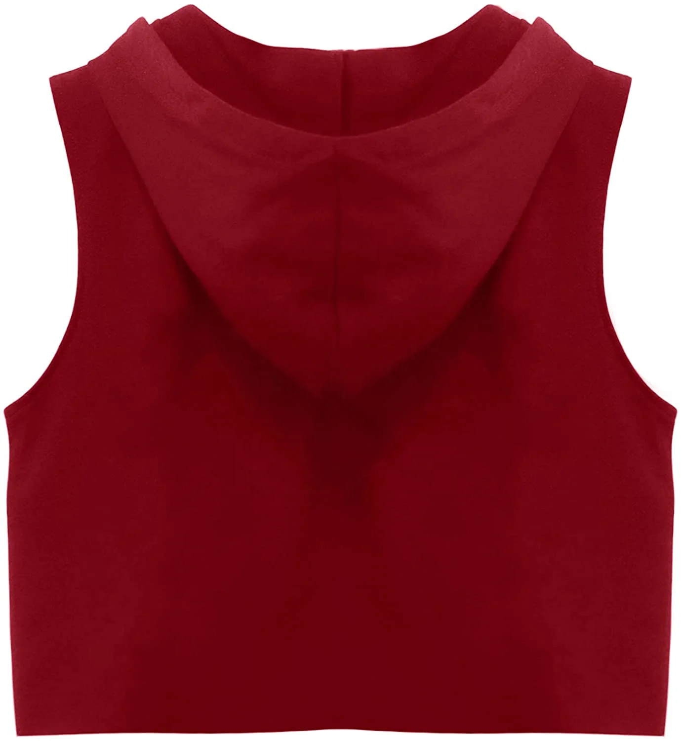 JL-0111A New Trendy Cropped Hoodie Men Gym Clothing Tank Top Hoodies Crop Sleeveless Hoodie Men