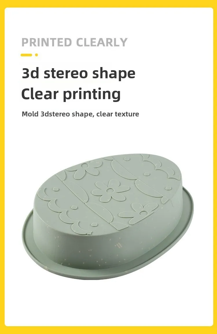 Dinosaur Egg & for Rabbit Cake Mold Colorful Silicone Macaron Baking Plate Cake Tools manufacture