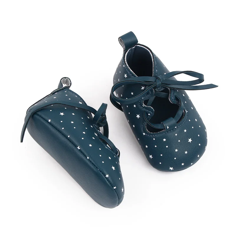 Simple Soft Leather PU Baby Girl Shoes 2022 Customized OEM/ODM Directly Factory factory