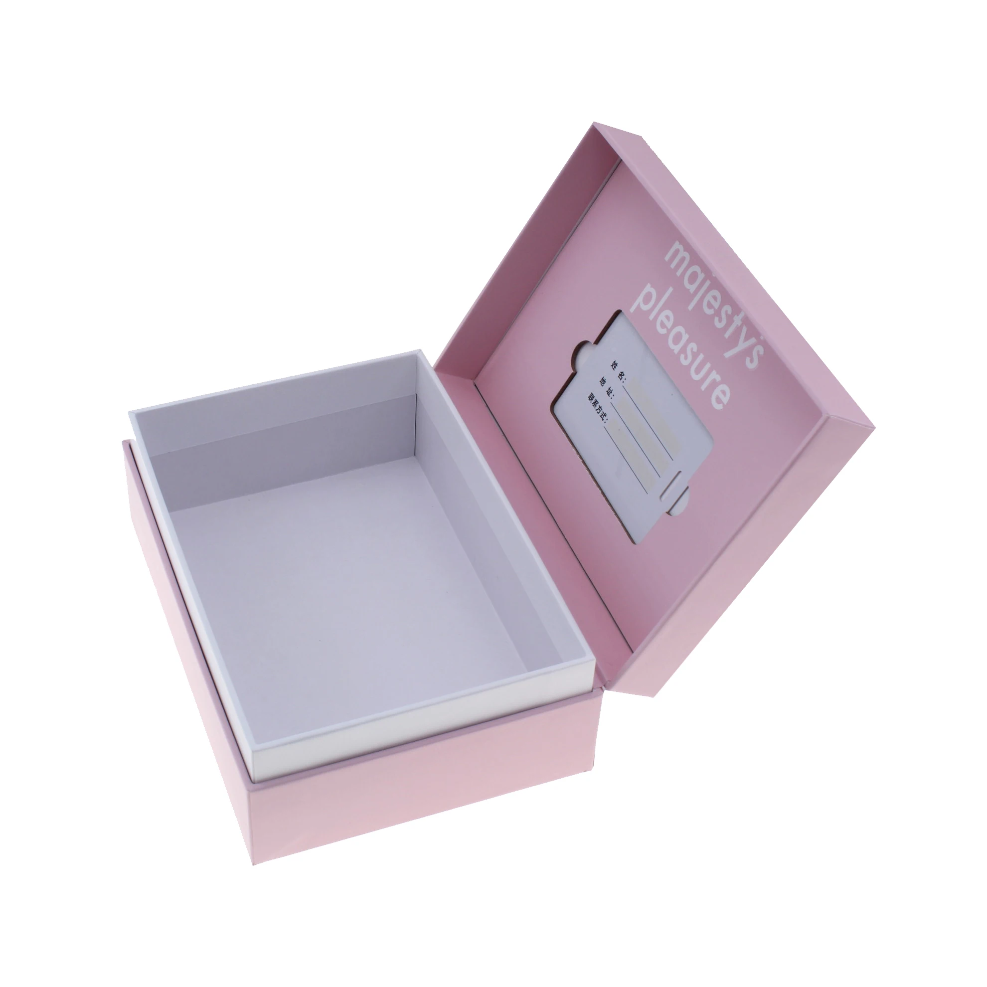 Customized Flip Book Style Box VIP Membership Card Gift Packaging Box Voucher Sized Magnetic Vip Card Box Custom