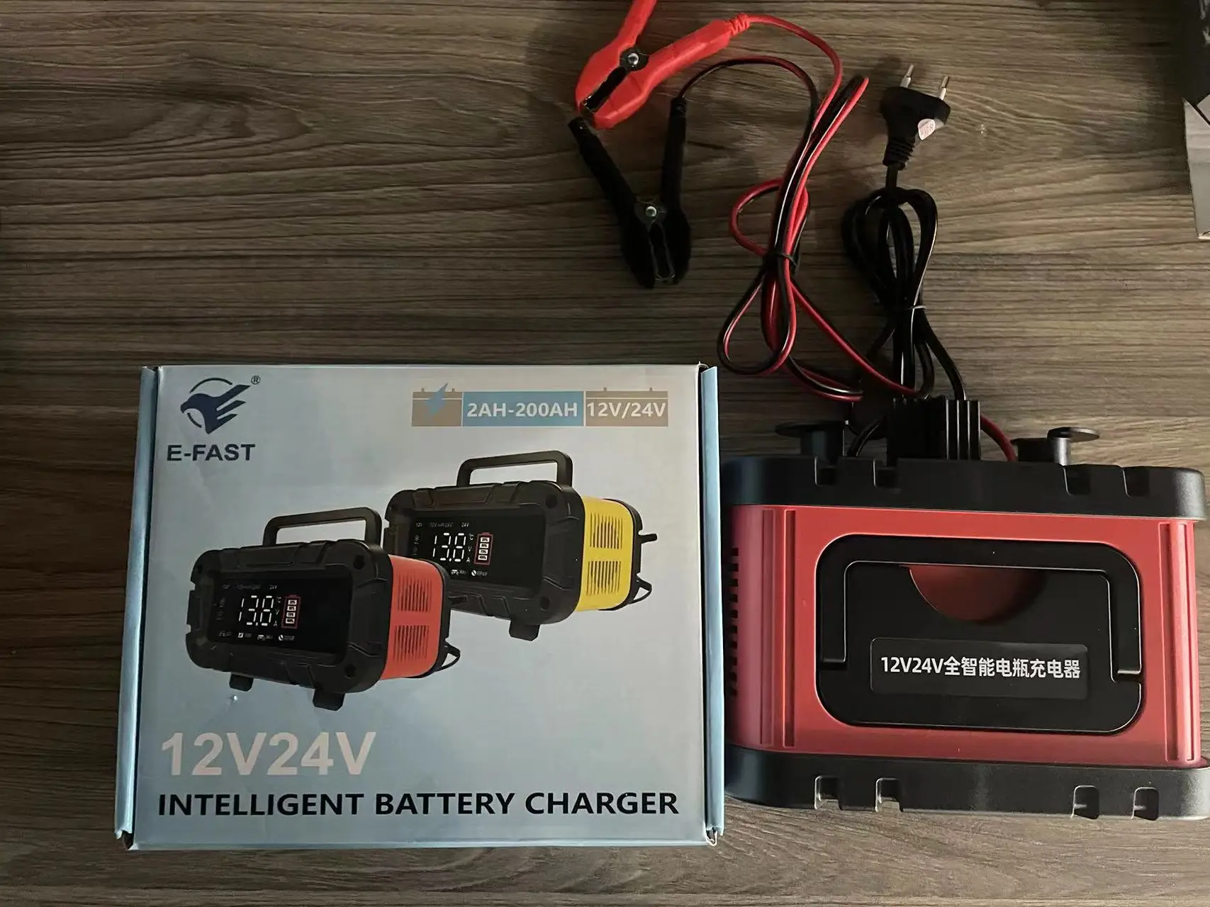 Factory Custom 12v 10a 24v 5a Car Motorcycle Battery Charger Automatic