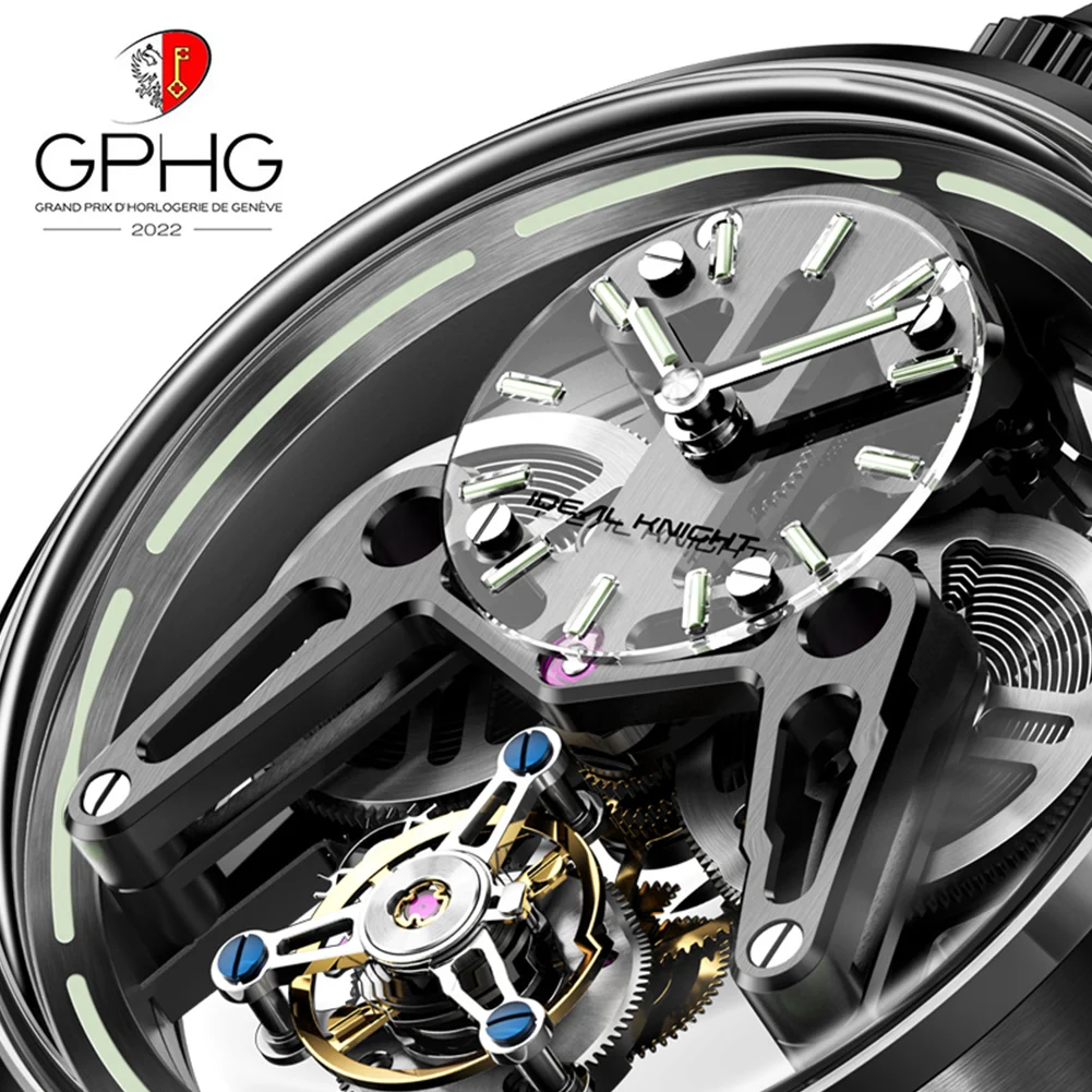 Ideal Knight 6806 odm squelette creux luxe haute qualité mode