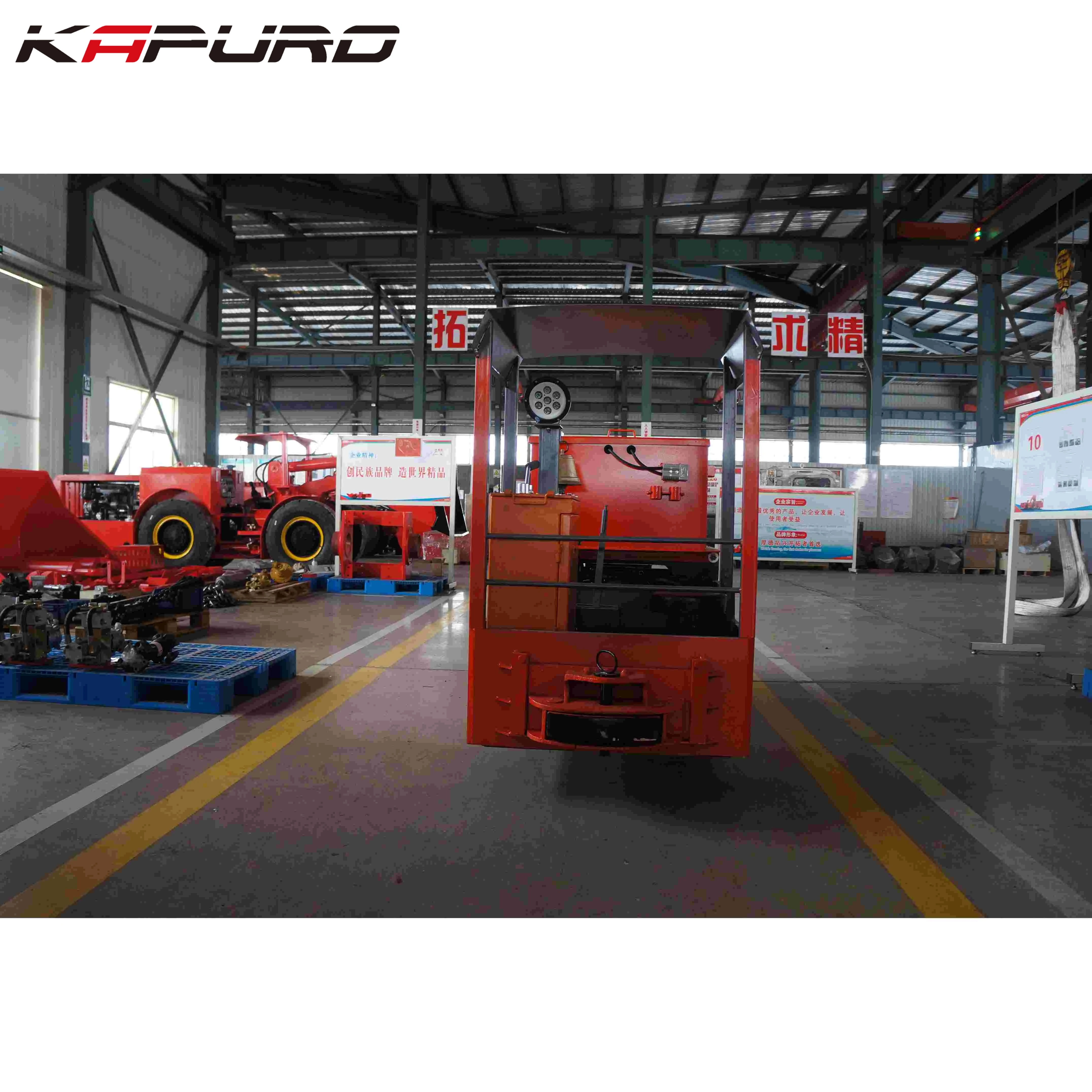 product tc 5t kapuro electric battery locomotive for tunneling mining 5t capacity 90v power new 2025 factory direct sale-17