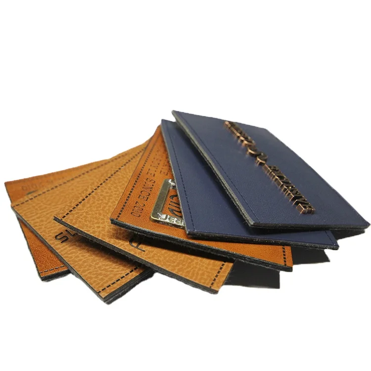 Высокое качество, индивидуальный дизайн, рельефная гравированная сумка, металлический логотип, нашивка для одежды, кожаная Этикетка из искусственной кожи, кожаные бирки для джинсов