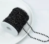 Black faceted-4mm