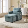 Lake Blue + Chenille + 1 Seat